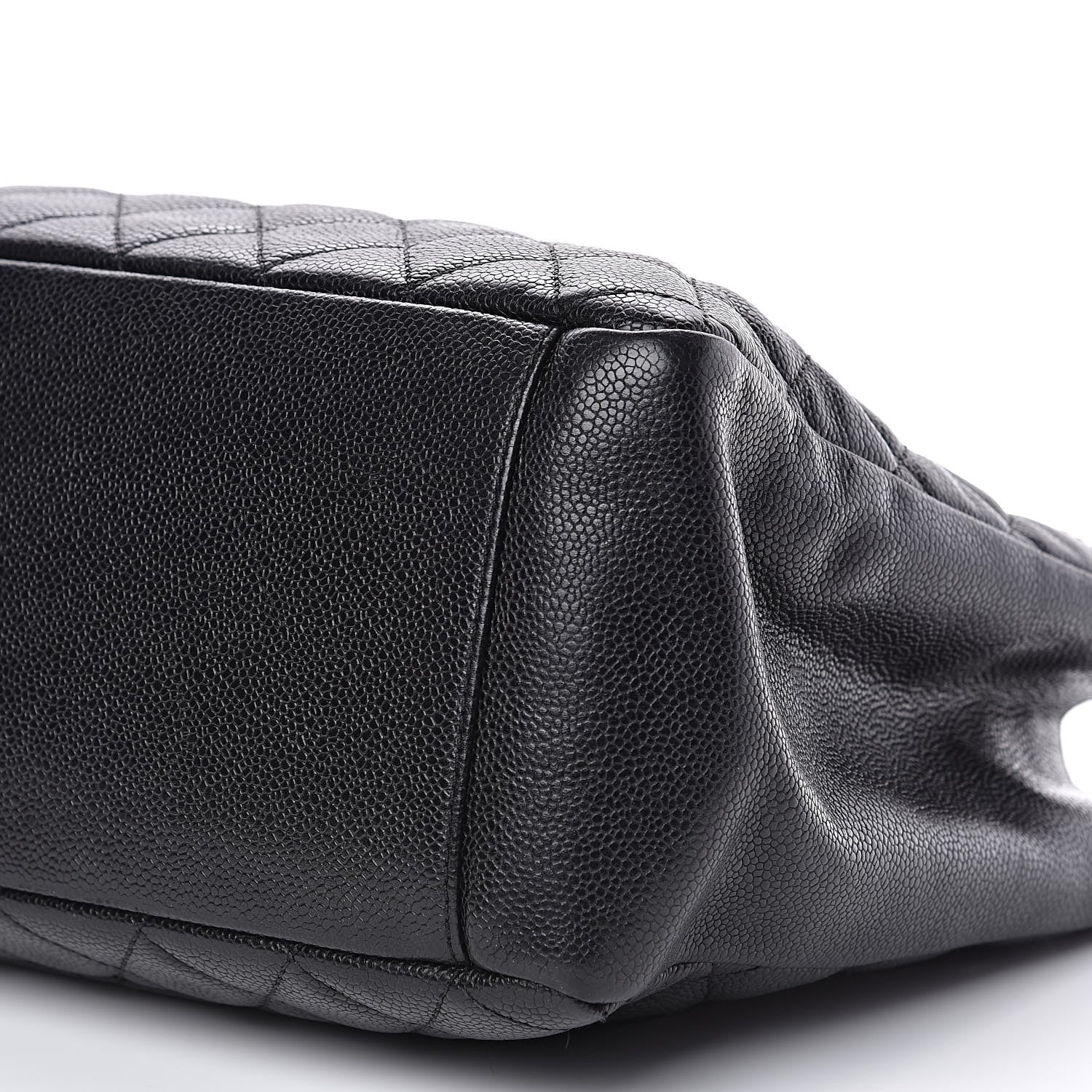 Chanel Caviar Quilted Grand Shopping Tote GST Black 11 of 12