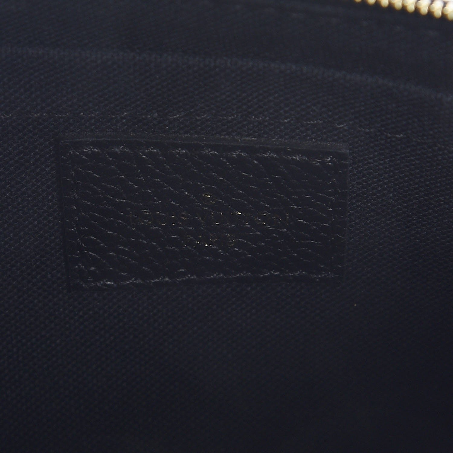 Louis Vuitton Monogram Pallas Clutch Black 6 of 7