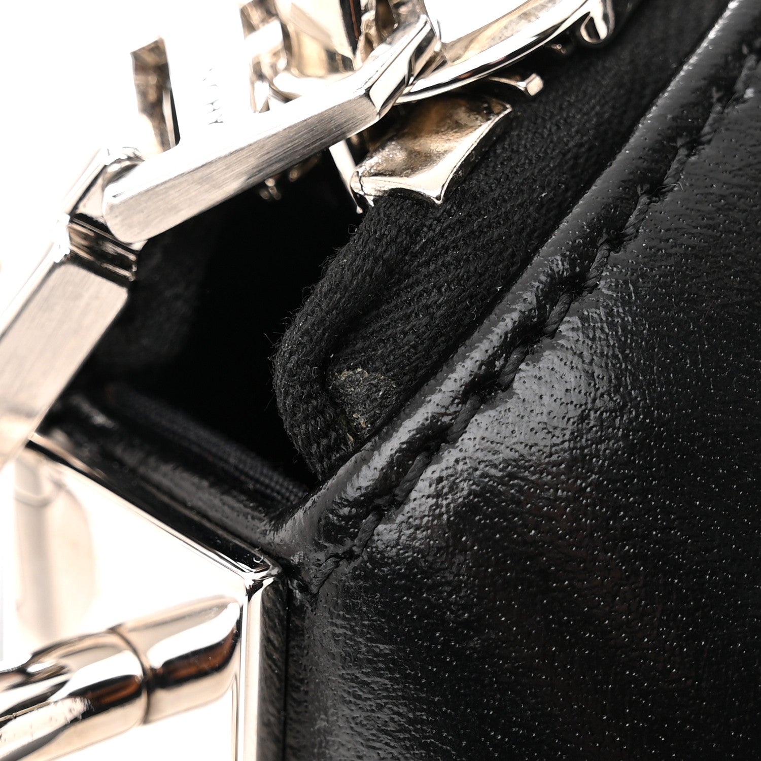 Givenchy Box Calfskin Medium Lock Antigona Black 10 of 10