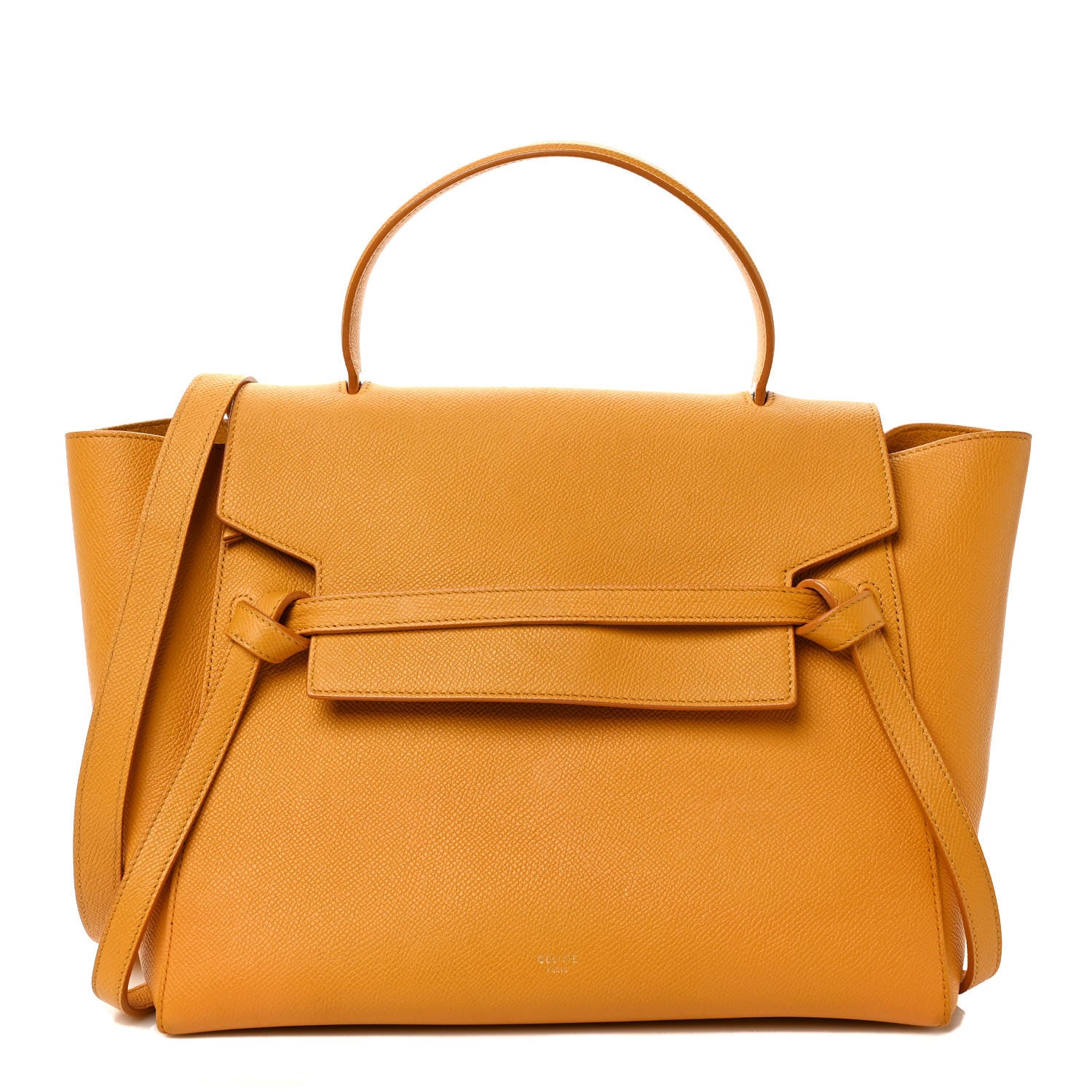 Celine Grained Calfskin Mini Belt Bag Calendula 1 of 8
