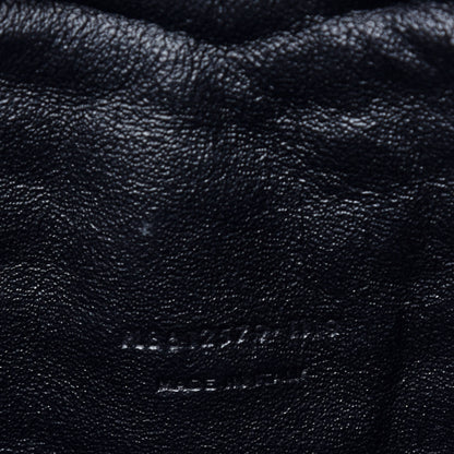 Saint Laurent Grain De Poudre Matelasse Monogram Mini Lou Camera Bag Black 7 of 9