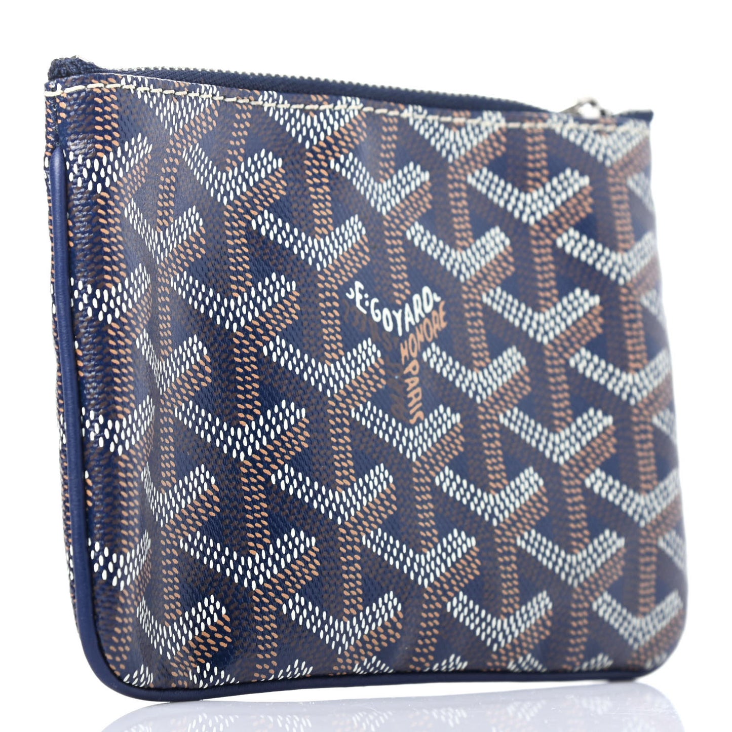 Goyardine Mini Senat Pochette Navy