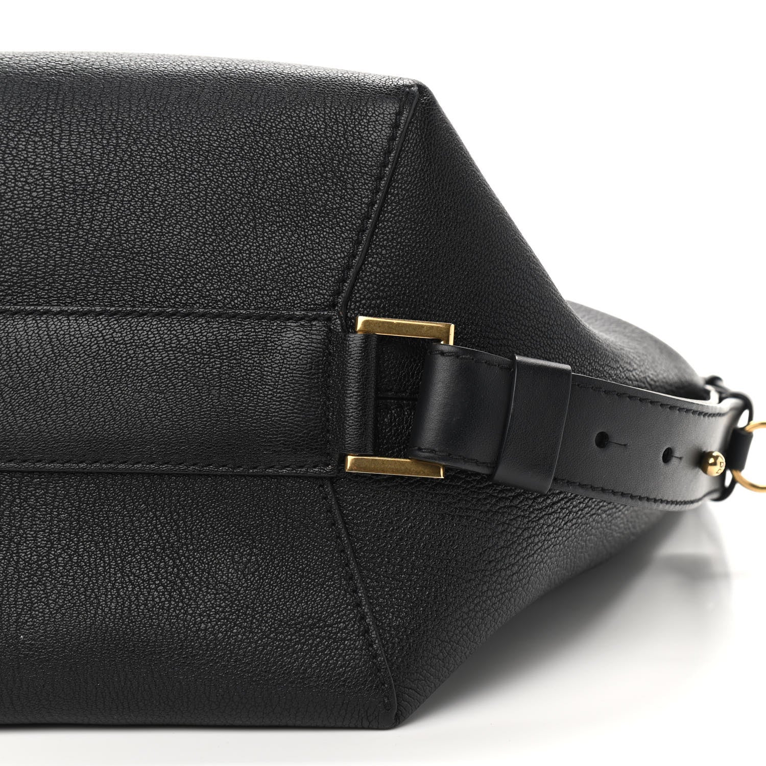 Givenchy Grained Calfskin GV Bucket Bag Black 6 of 9