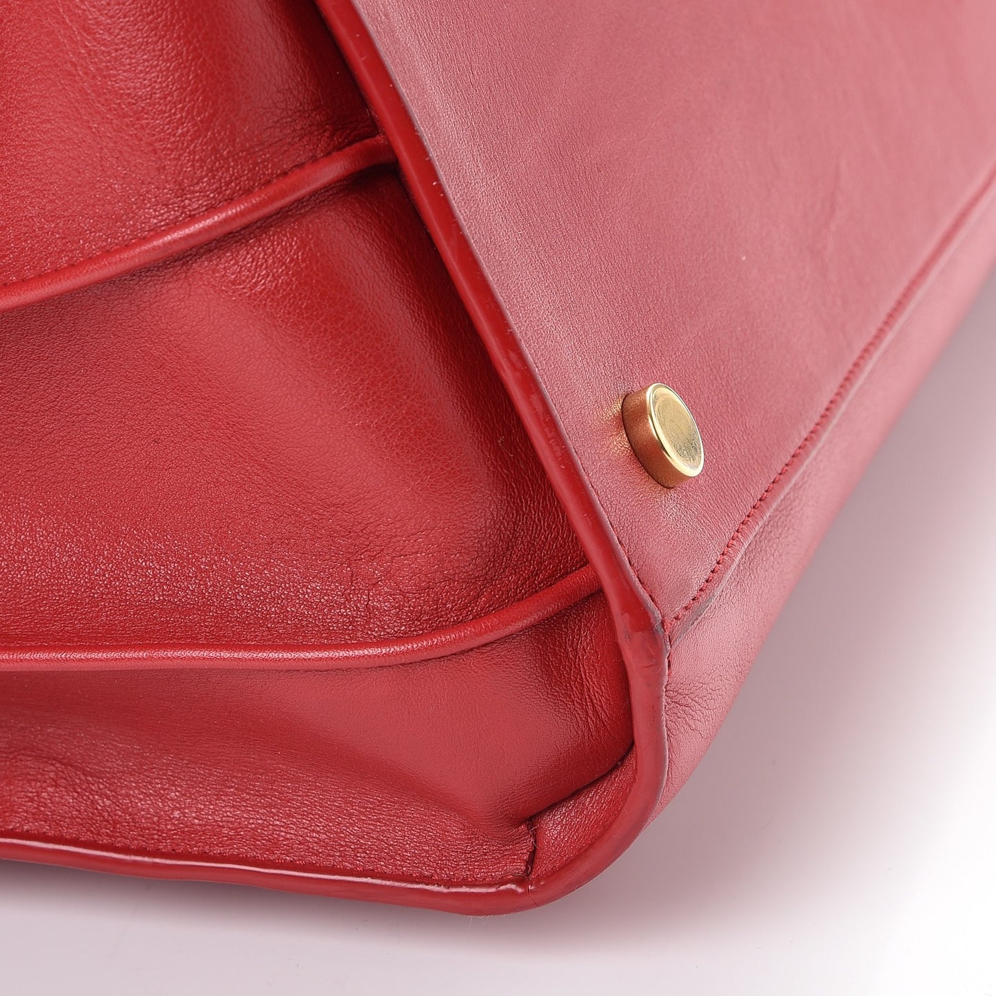 Calfskin Large Sac de Jour Carryall Rouge Orient
