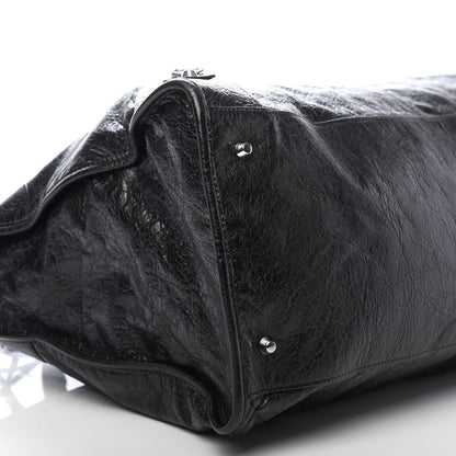Balenciaga Agneau Classic Hardware Silver Work Black 6 of 8