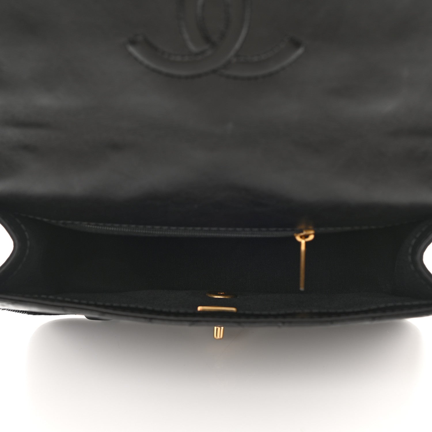 Chanel Aged Calfskin Quilted City School Flap Black 5 of 10