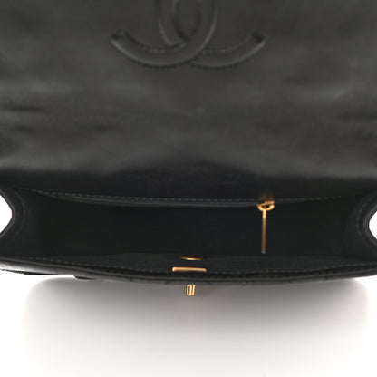 Chanel Aged Calfskin Quilted City School Flap Black 5 of 10