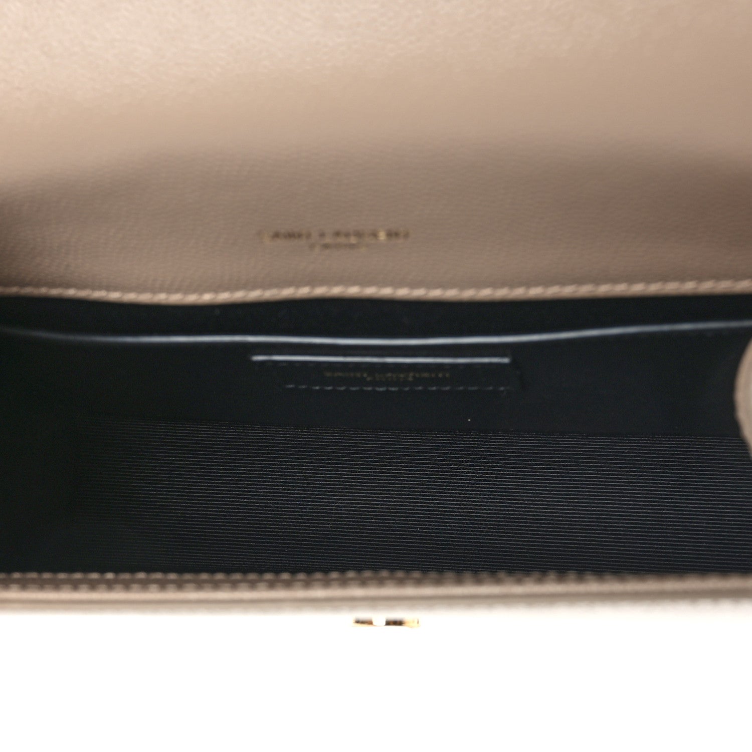 Saint Laurent Grain De Poudre Small Monogram Kate Satchel Nude Powder 5 of 9