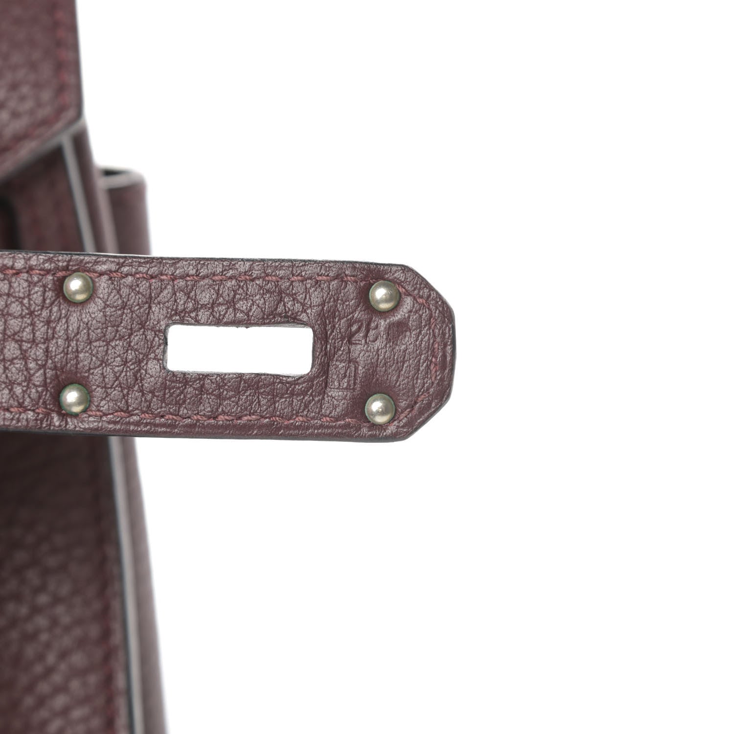 Hermes Taurillon Clemence Jypsiere 34 Prune 7 of 13