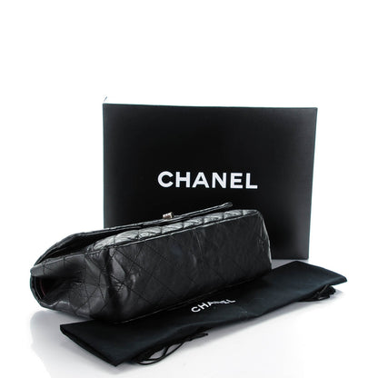 Chanel Aged Calfskin Quilted 2.55 Reissue 227 Flap Black 4 of 8