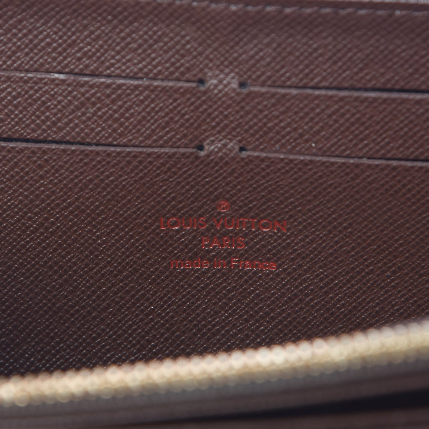 Damier Ebene Zippy Wallet