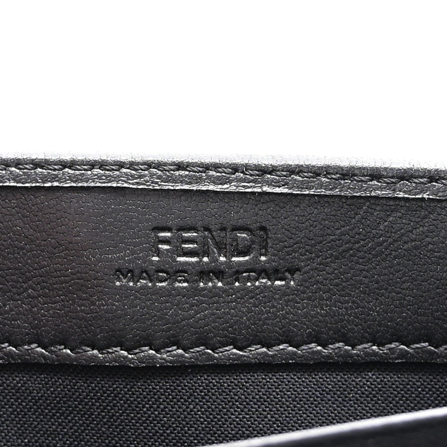 Fendi Nappa Matisse FF Embossed Continental Wallet Black 6 of 8