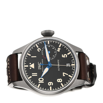 IWC Titanium Calfskin 46mm Big Pilot Heritage Automatic Watch Black IW501004 2 of 4