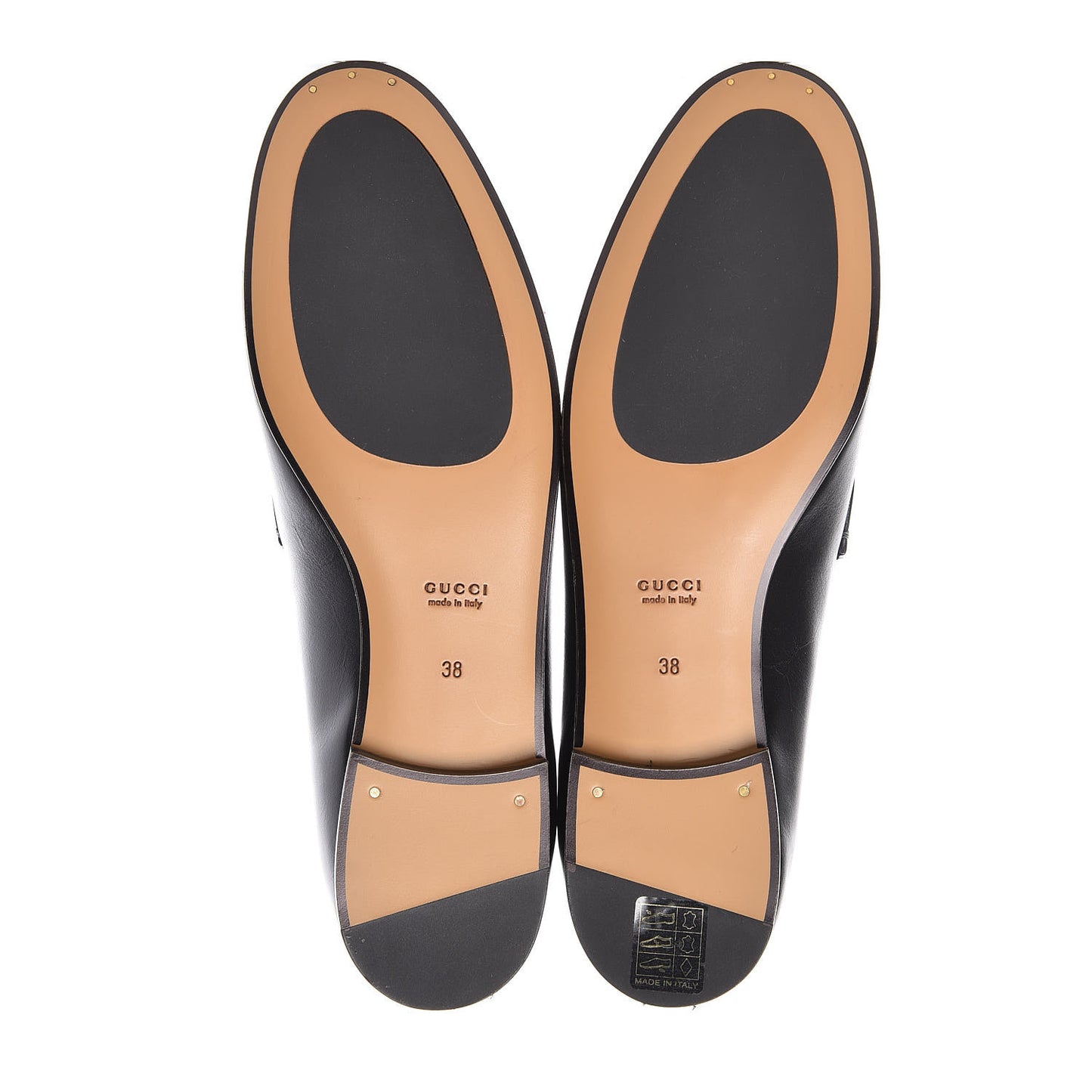 Calfskin Womens Jordaan Loafers 38 Black