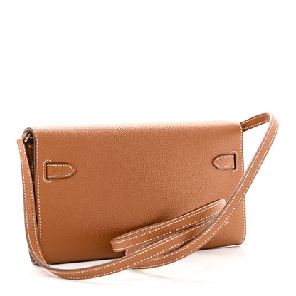 Hermes Epsom Kelly Wallet To Go Gold 3 of 11
