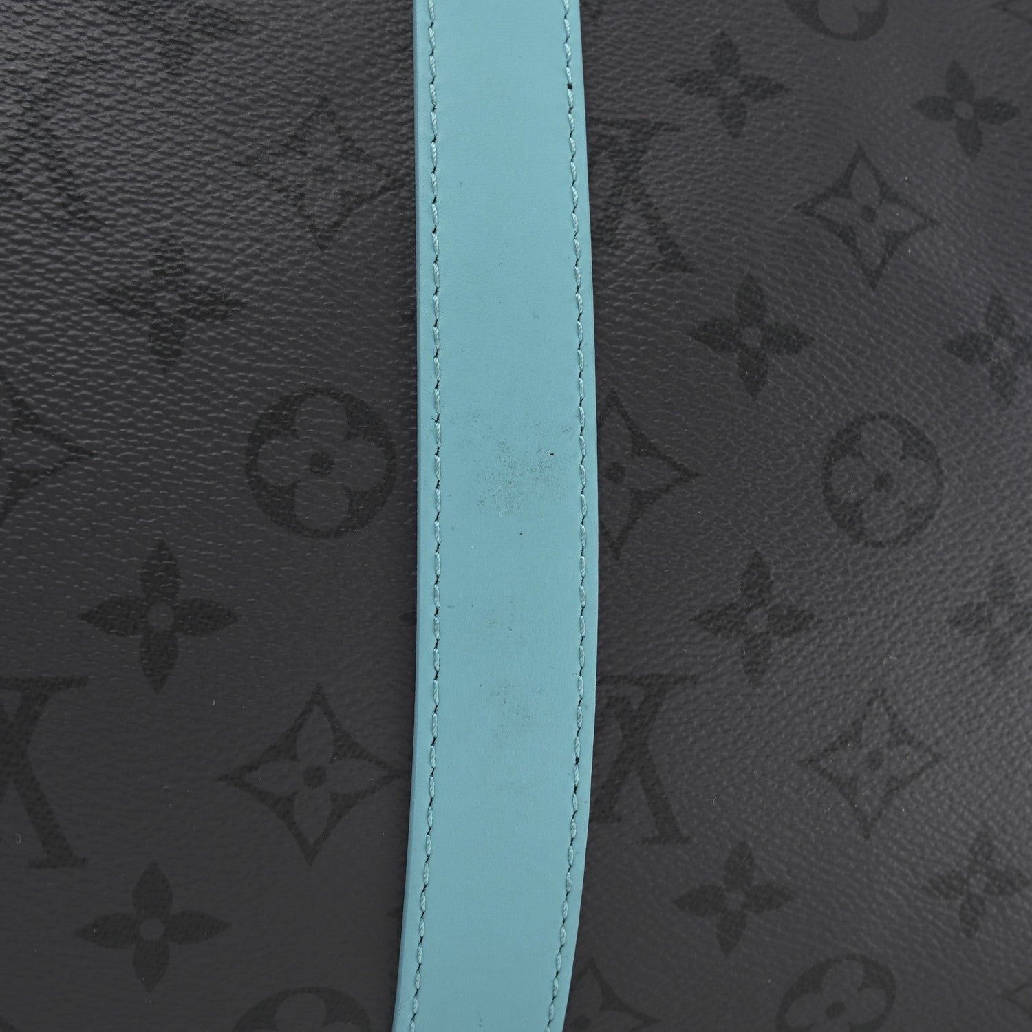 Louis Vuitton Reverse Monogram Eclipse Keepall Bandouliere 55 Turquoise 9 of 9
