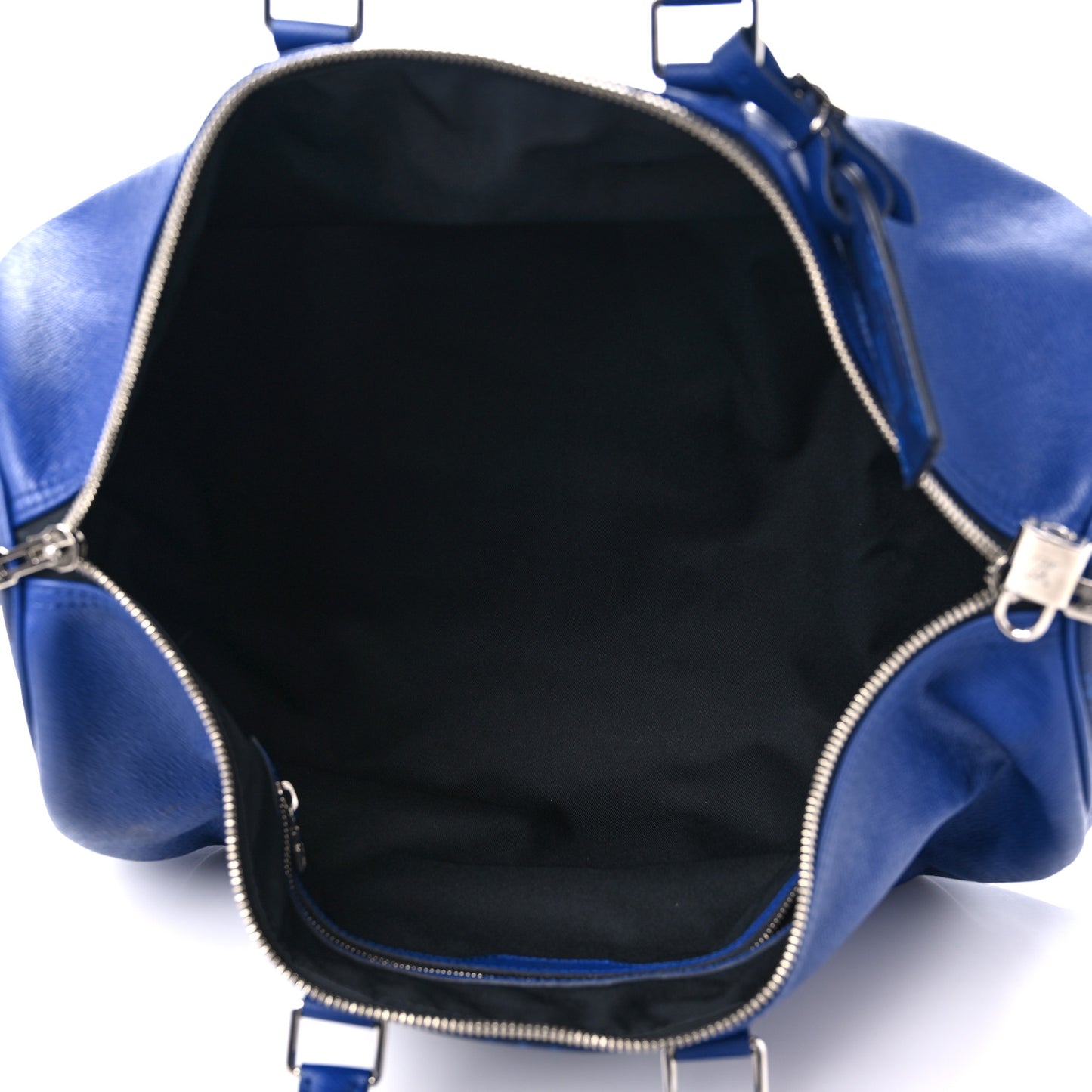 Taiga Monogram Eclipse Keepall Bandouliere 50 Pacific Blue