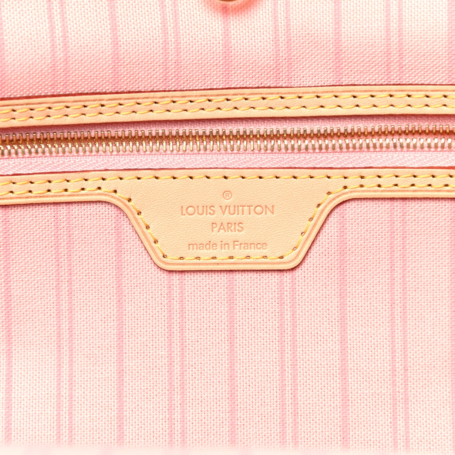 Louis Vuitton Damier Azur Delightful MM Rose Ballerine 6 of 14