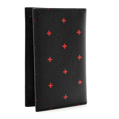 Givenchy Calfskin Cross Folding Card Holder Black 3 of 8