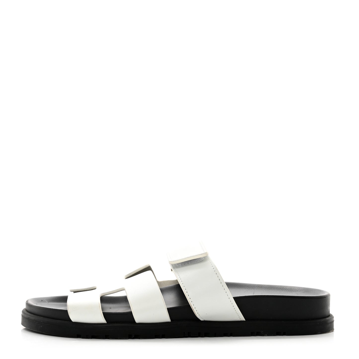 Calfskin Womens Chypre Sandals 38 White