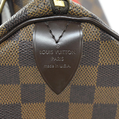 Louis Vuitton Damier Ebene Speedy 30 8 of 8
