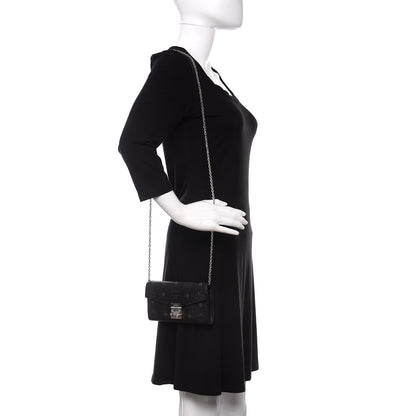 MCM Visetos Large Patricia Wallet On Chain Black 2 of 10
