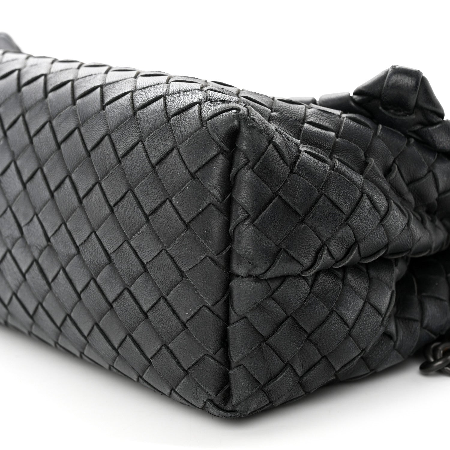 Bottega Veneta Nappa Intrecciato Small Olimpia Bag Black 9 of 23
