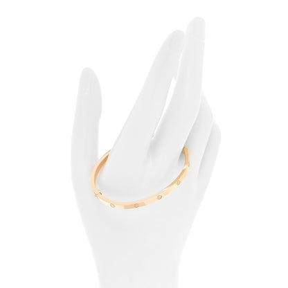 Cartier 18K Pink Gold Small LOVE Bracelet 16 2 of 6