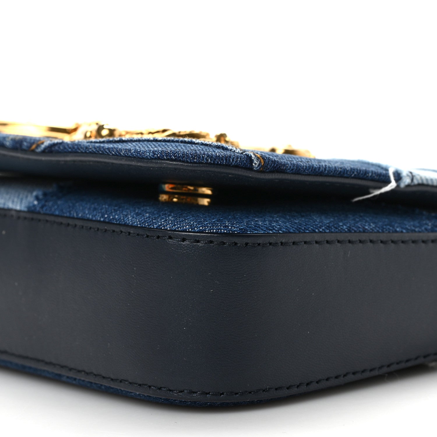 Dolce & Gabbana Denim DG Girls Shoulder Bag Blue 1363704