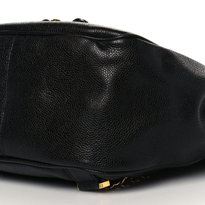 Chanel Caviar CC Backpack Black 9 of 9