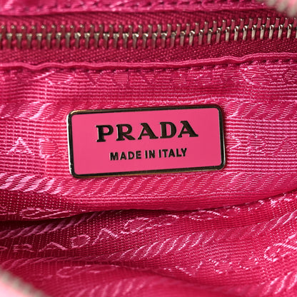 Prada Tessuto Nylon Shoulder Bag Begonia 5 of 8