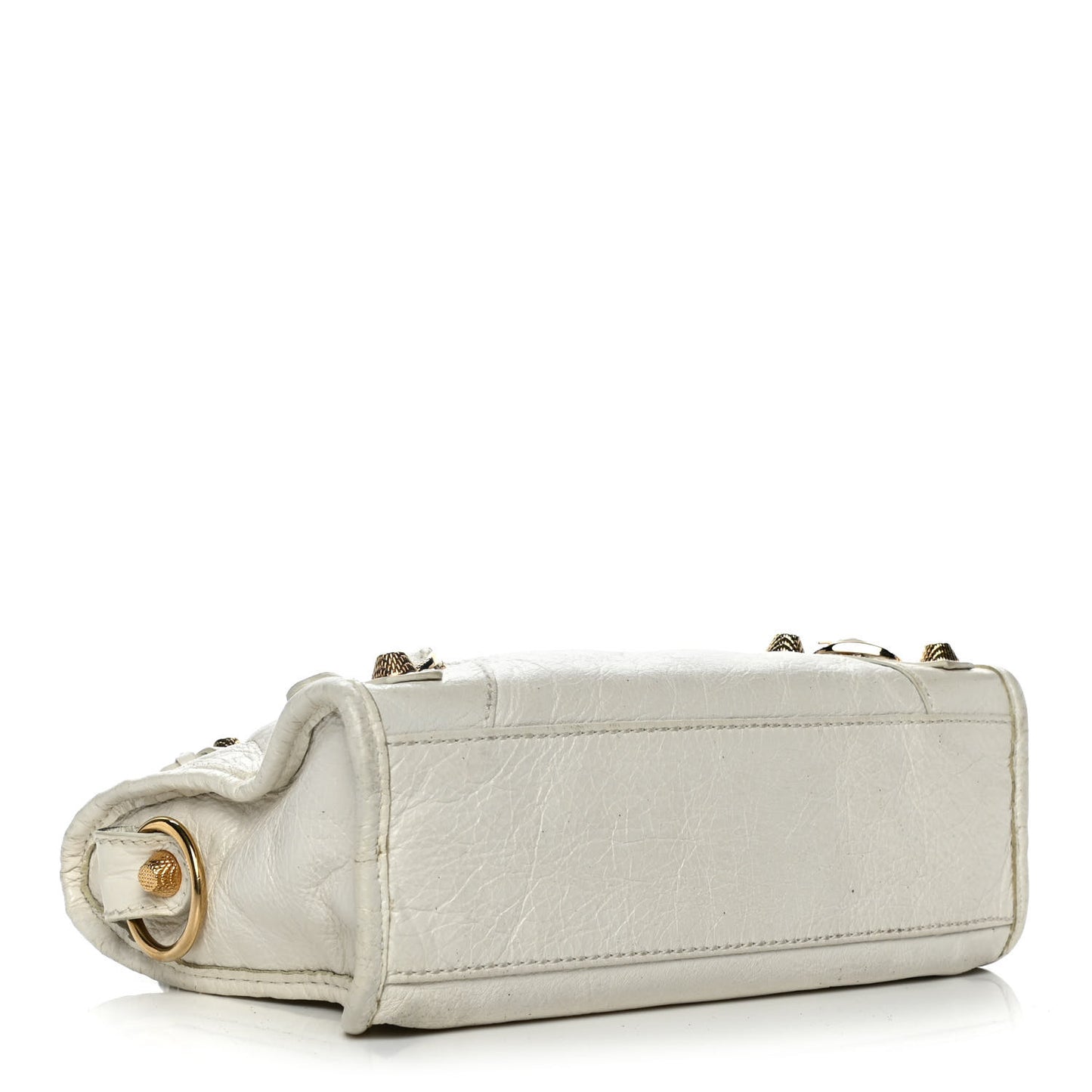 Agneau Giant 12 Gold Hardware Mini City Ivory