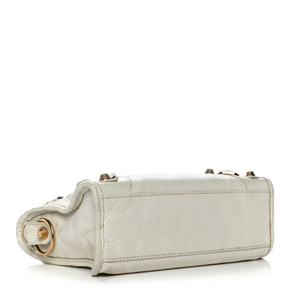 Balenciaga Agneau Giant 12 Gold Hardware Mini City Ivory 7 of 27