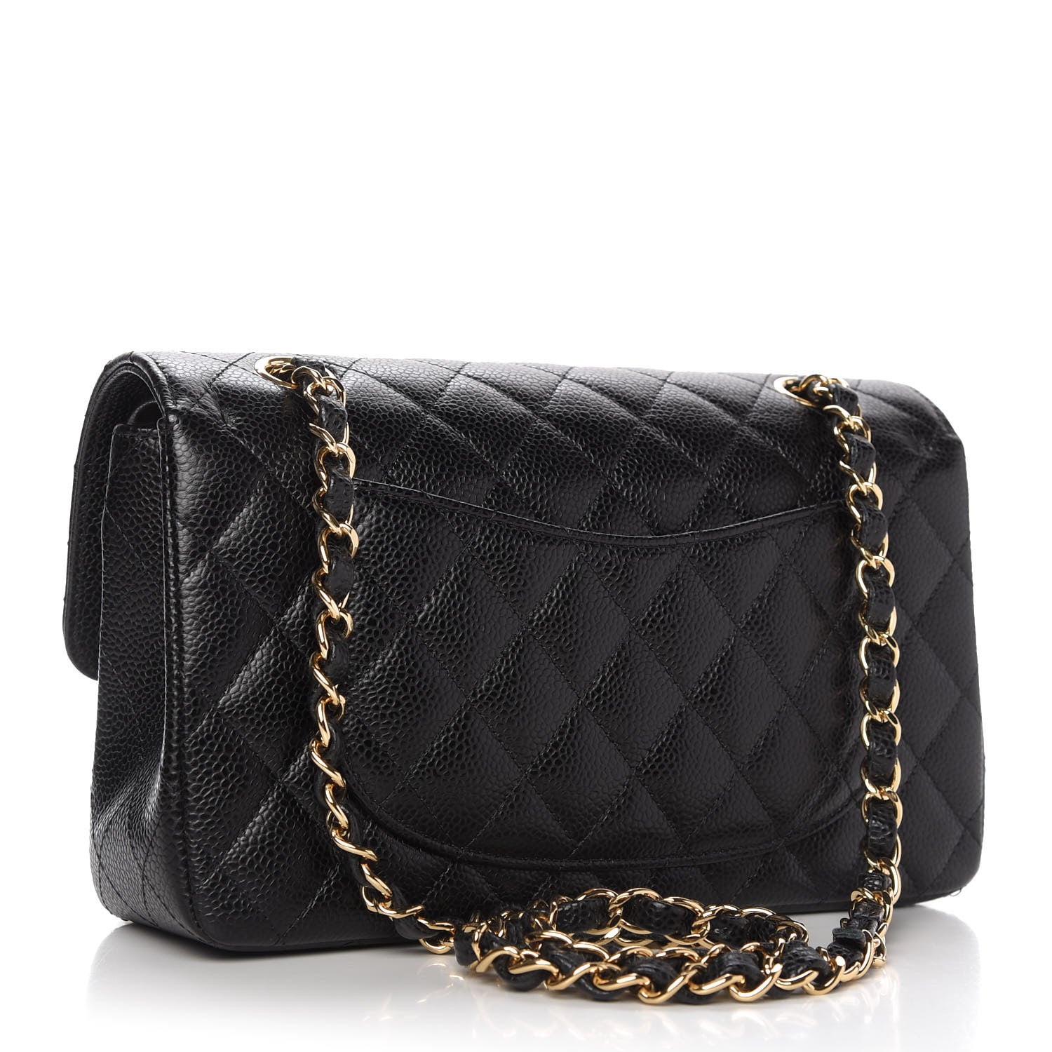 Chanel Caviar Quilted Small Double Flap Black 3 of 11