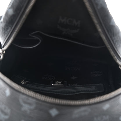 MCM Visetos Small Sprinkle Stud Stark Backpack Black 4 of 4