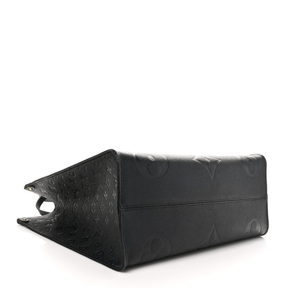 Louis Vuitton Empreinte Monogram Giant Onthego GM Black 4 of 9