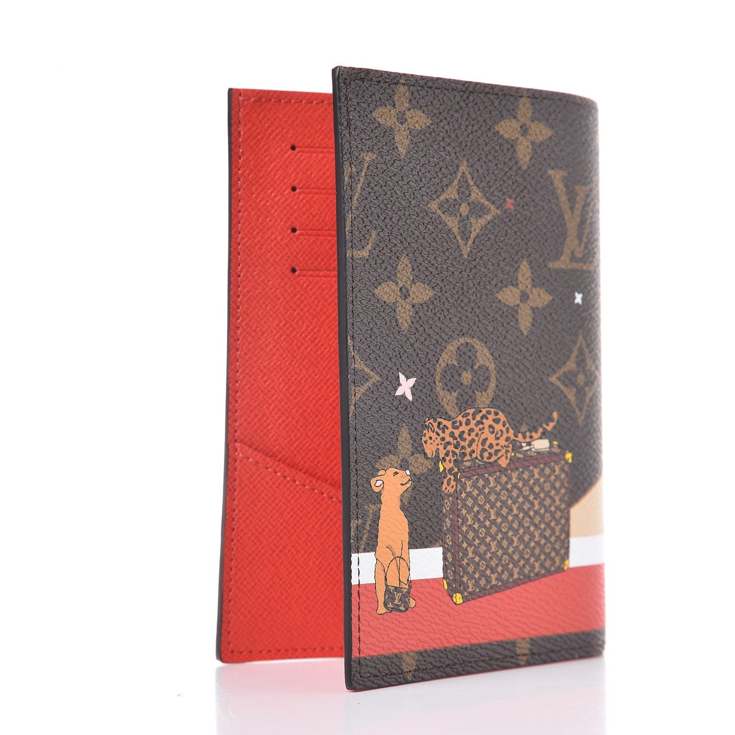 Louis Vuitton Monogram 2018 Christmas Animation Passport Cover 3 of 7