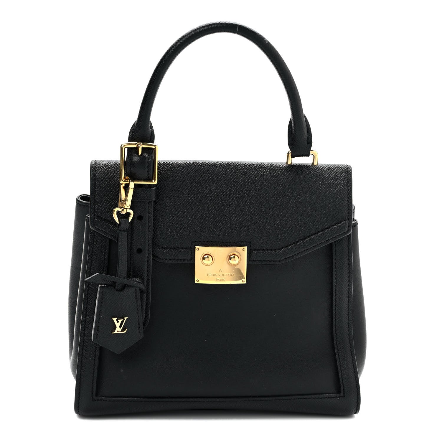 Louis Vuitton Grained Smooth Calfskin The LV Arch Black 1 of 13