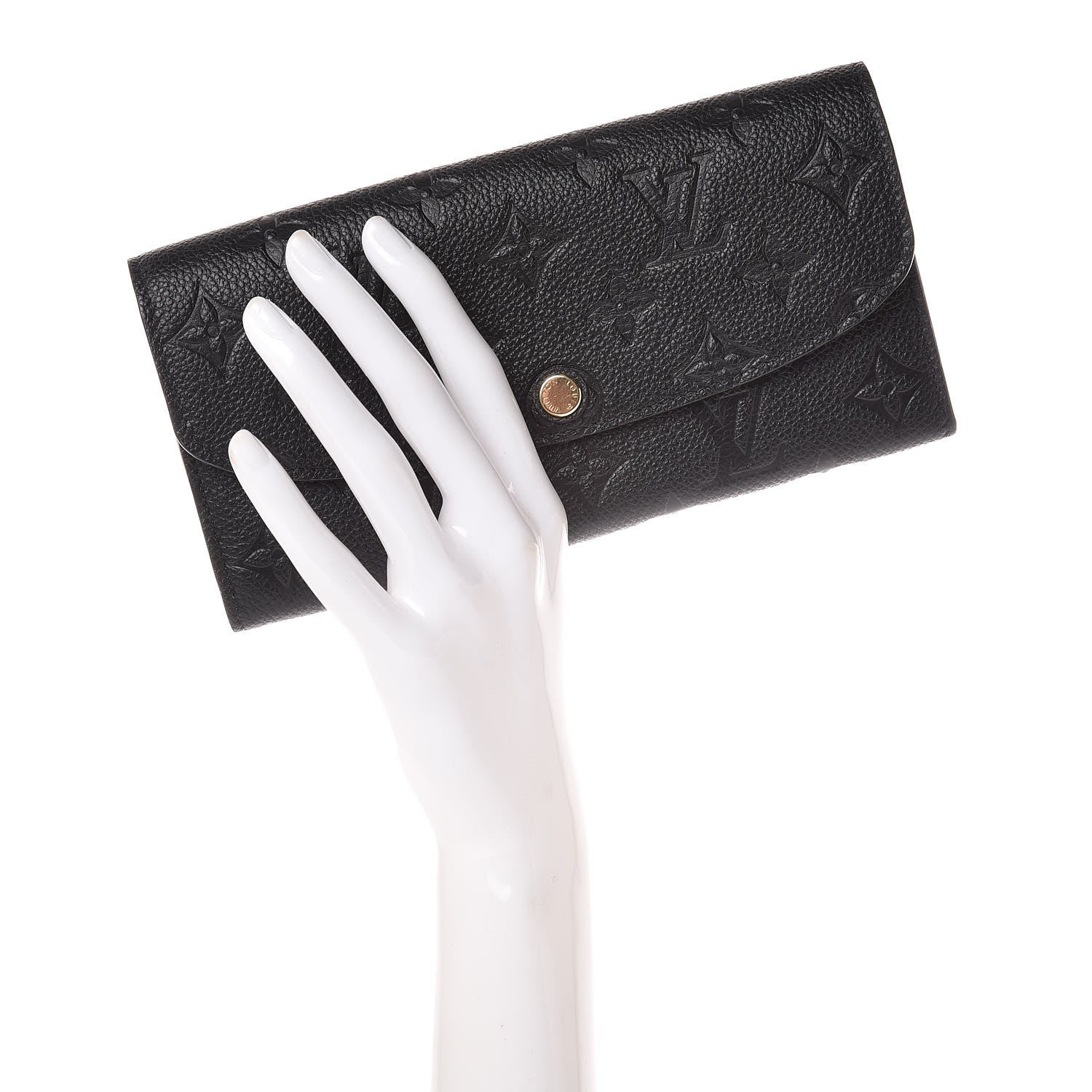 Louis Vuitton Empreinte Emilie Wallet Black Dune 2 of 8