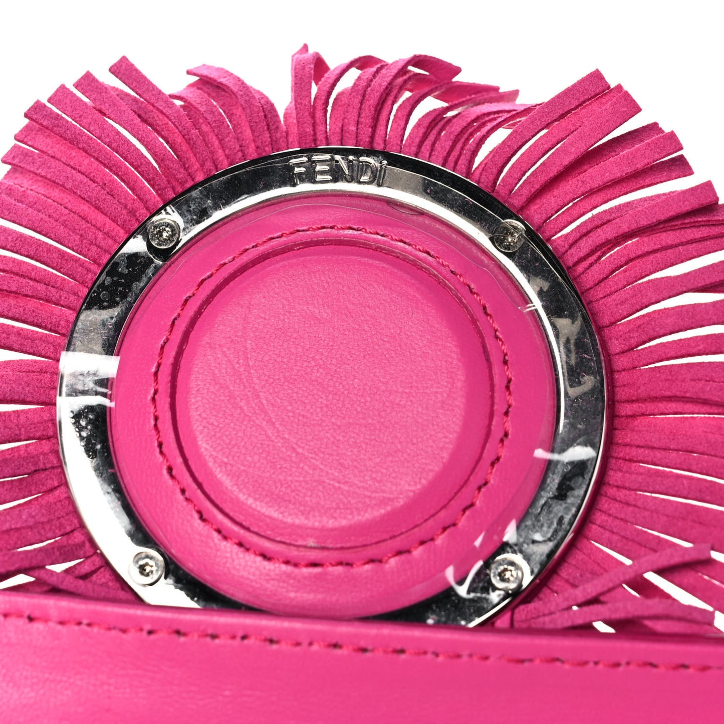 Nappa F is Fendi Fringe Baguette Pink