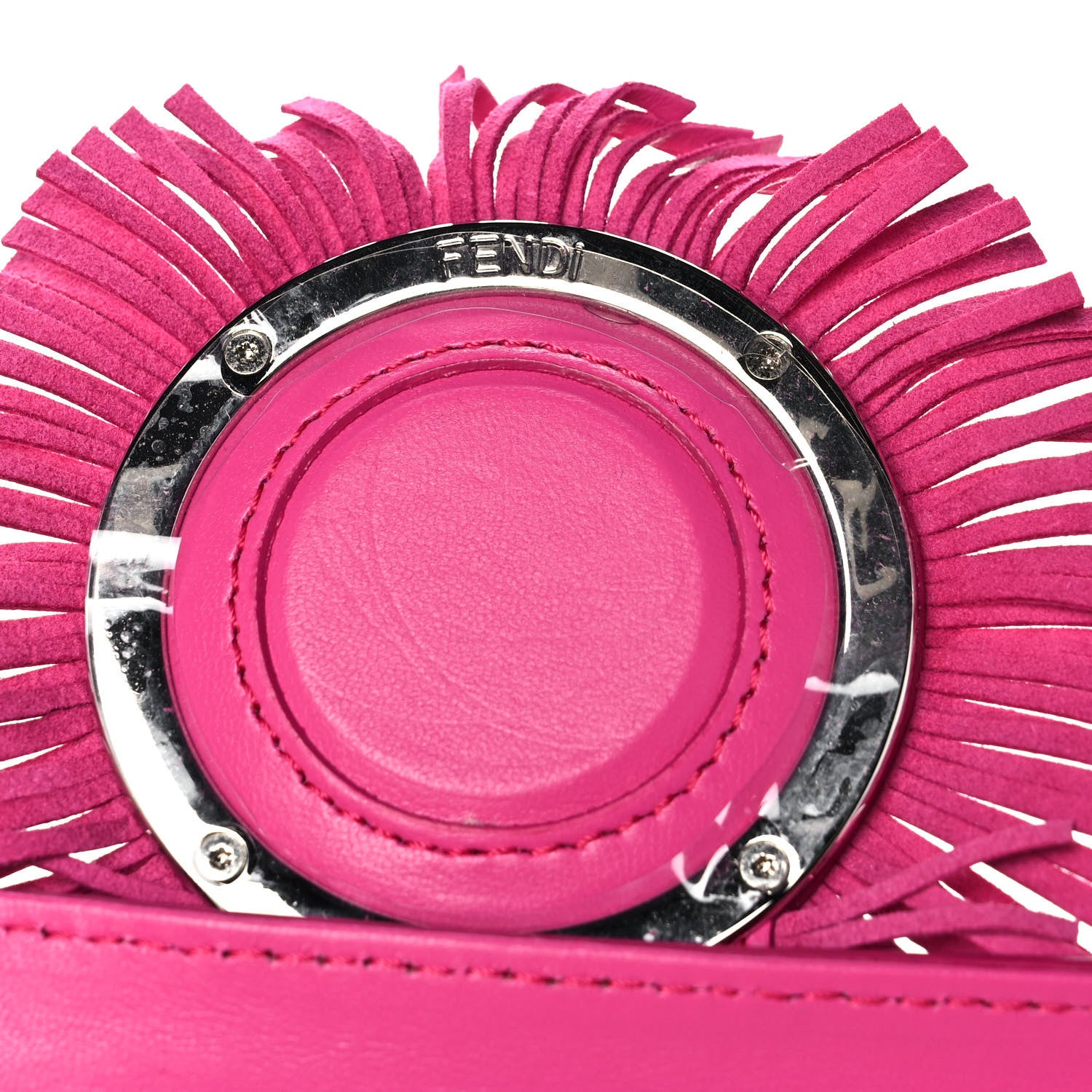Fendi Nappa F is Fendi Fringe Baguette Pink 10 of 11