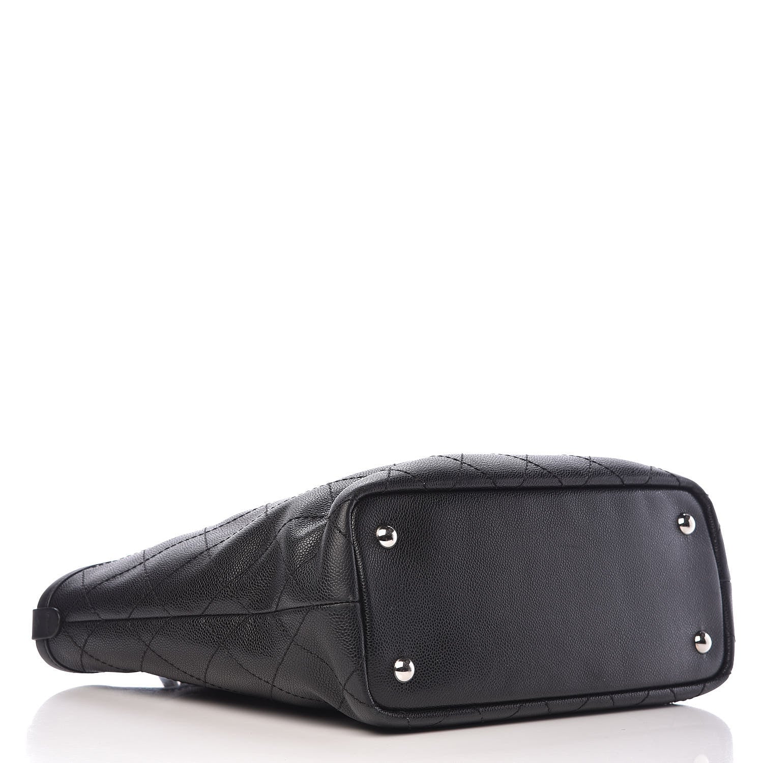 Chanel Grained Calfskin Shopping Fever Tote Black 5 of 21