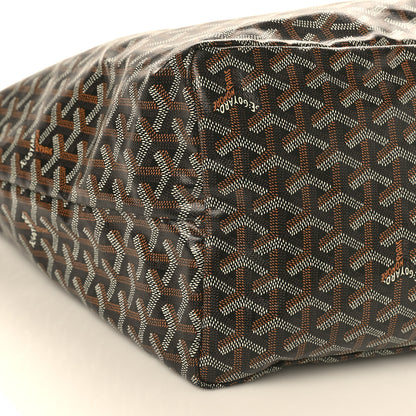 Goyard Goyardine Saint Louis GM Black Gold 7 of 8