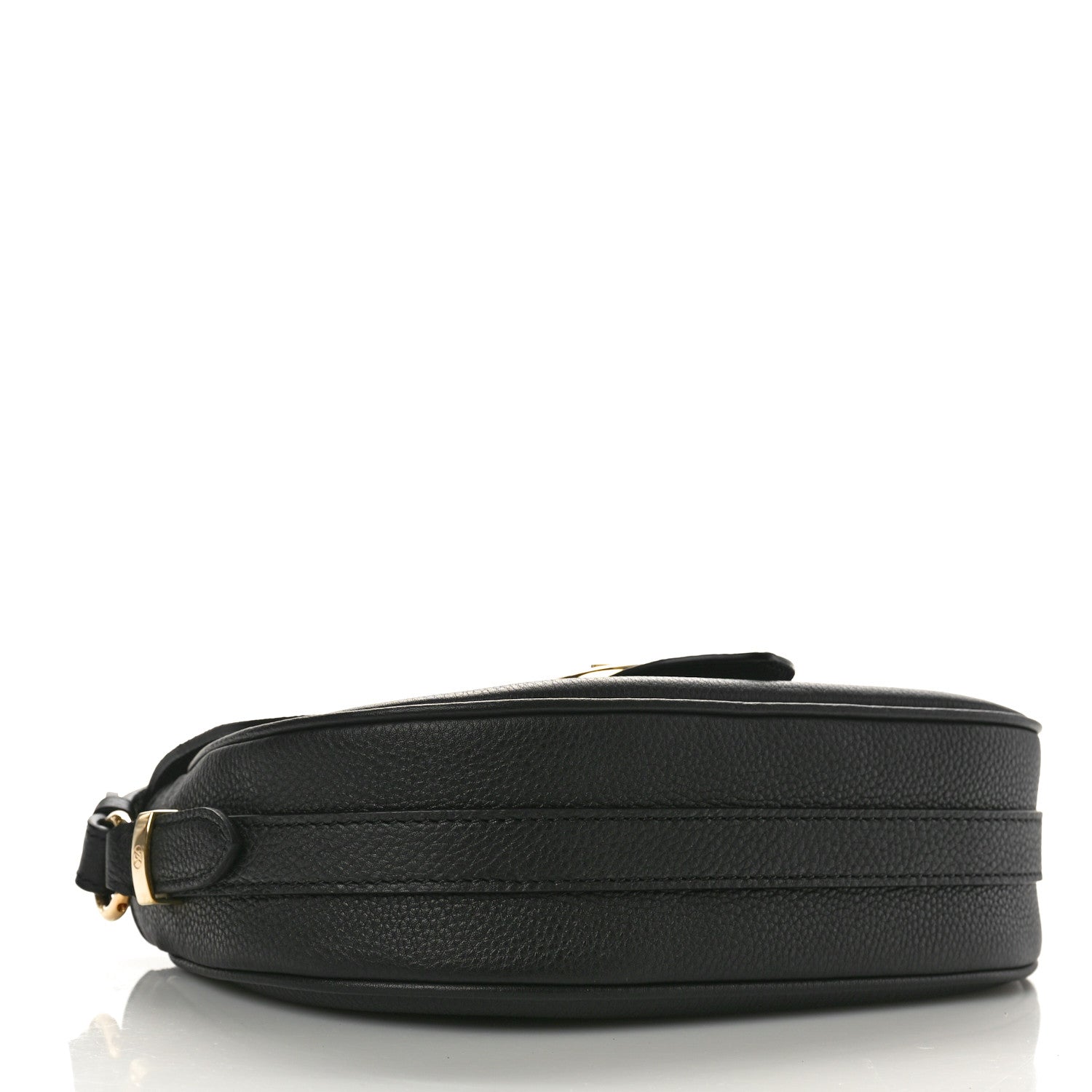 Louis Vuitton Grained Calfskin LV Pont 9 Soft PM Black 4 of 11