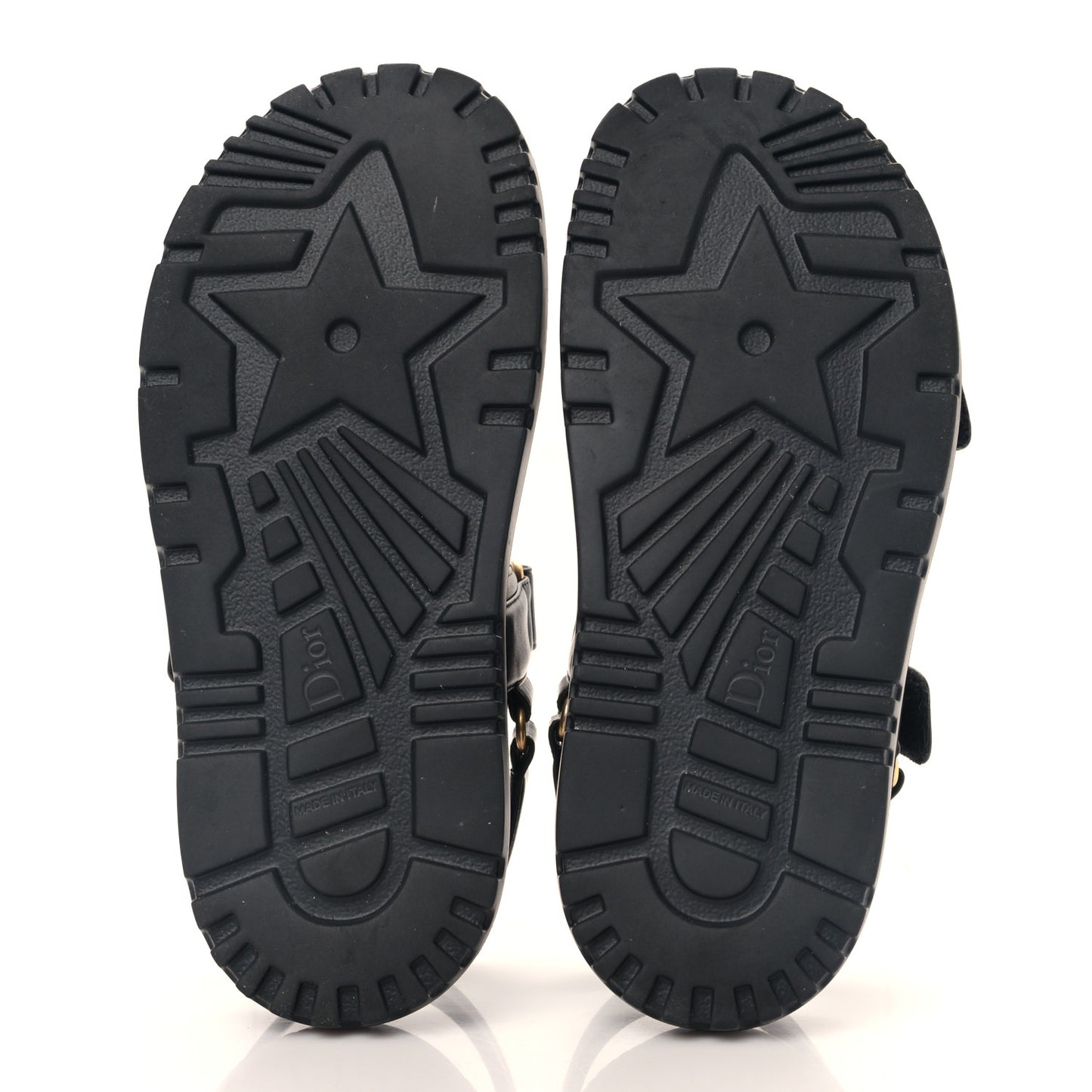 Lambskin Dioract 10mm Sandals 37 Black