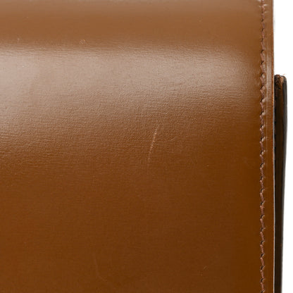 Celine Smooth Calfskin Medium Classic Box Flap Bag Camel 16 of 19