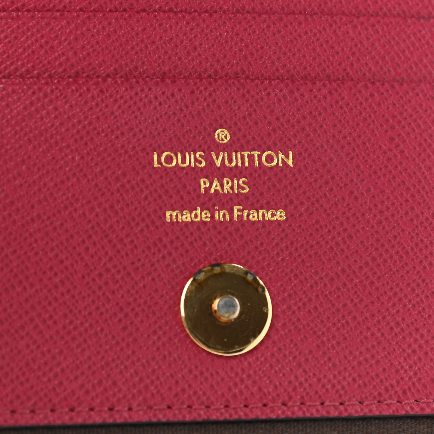 Monogram Adele Compact Wallet Fuchsia