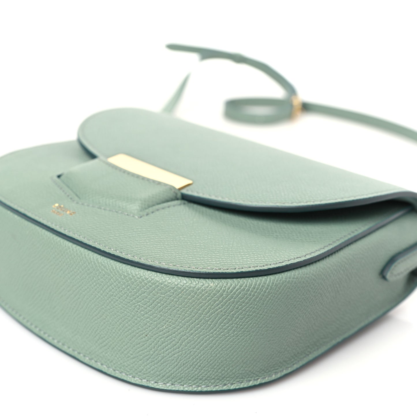 Baby Grained Calfskin Small Trotteur Jade