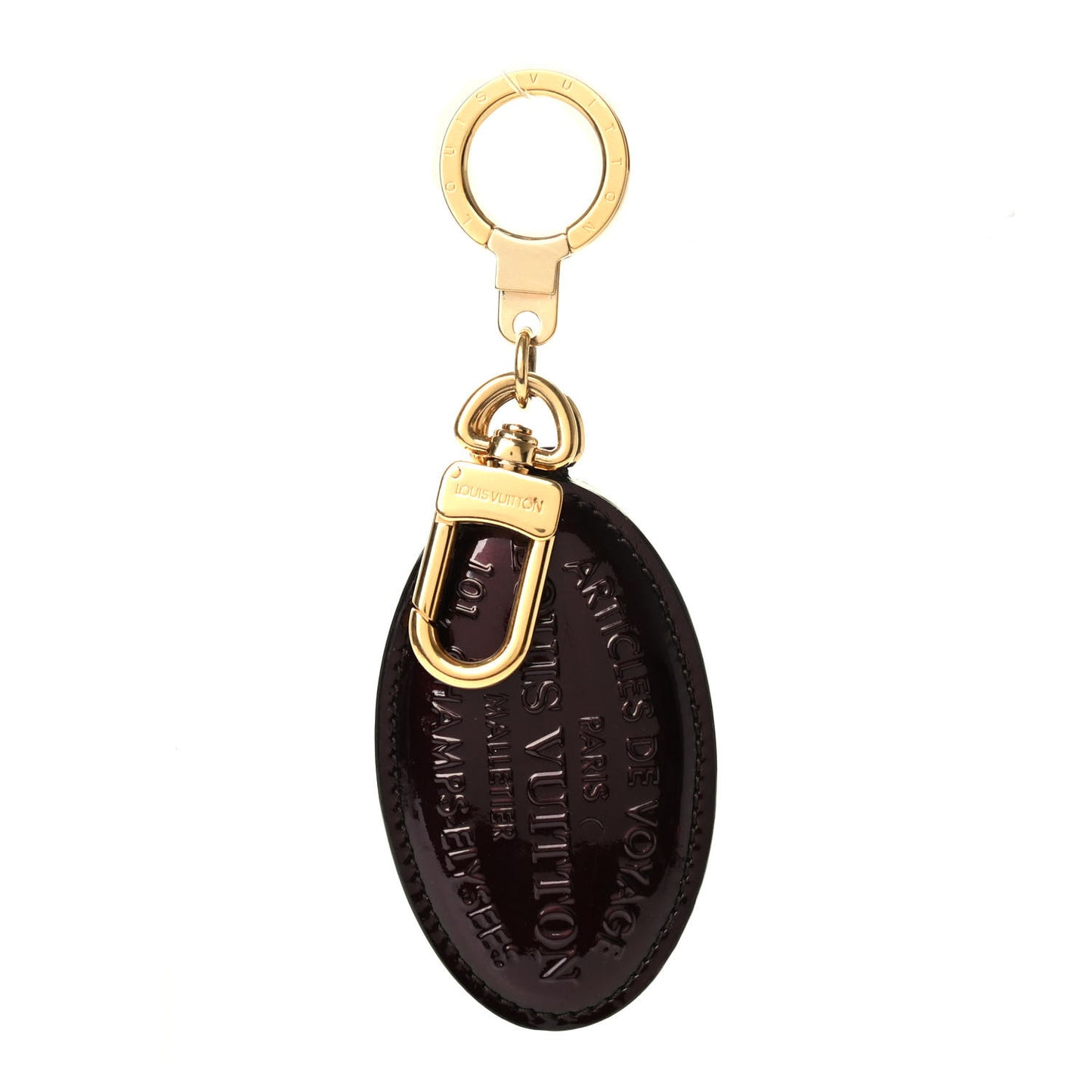 Vernis Articles de Voyage Key Holder Amarante
