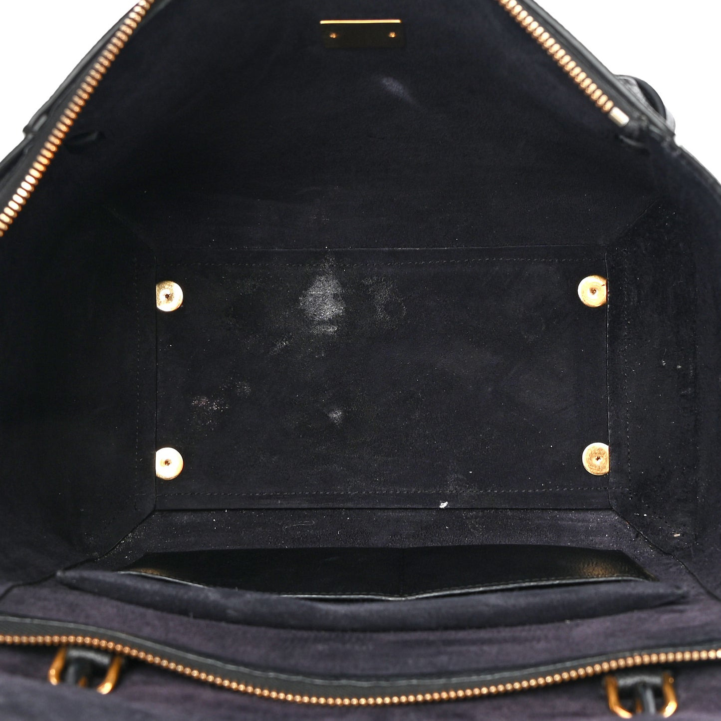 Grained Calfskin Mini Belt Bag Black